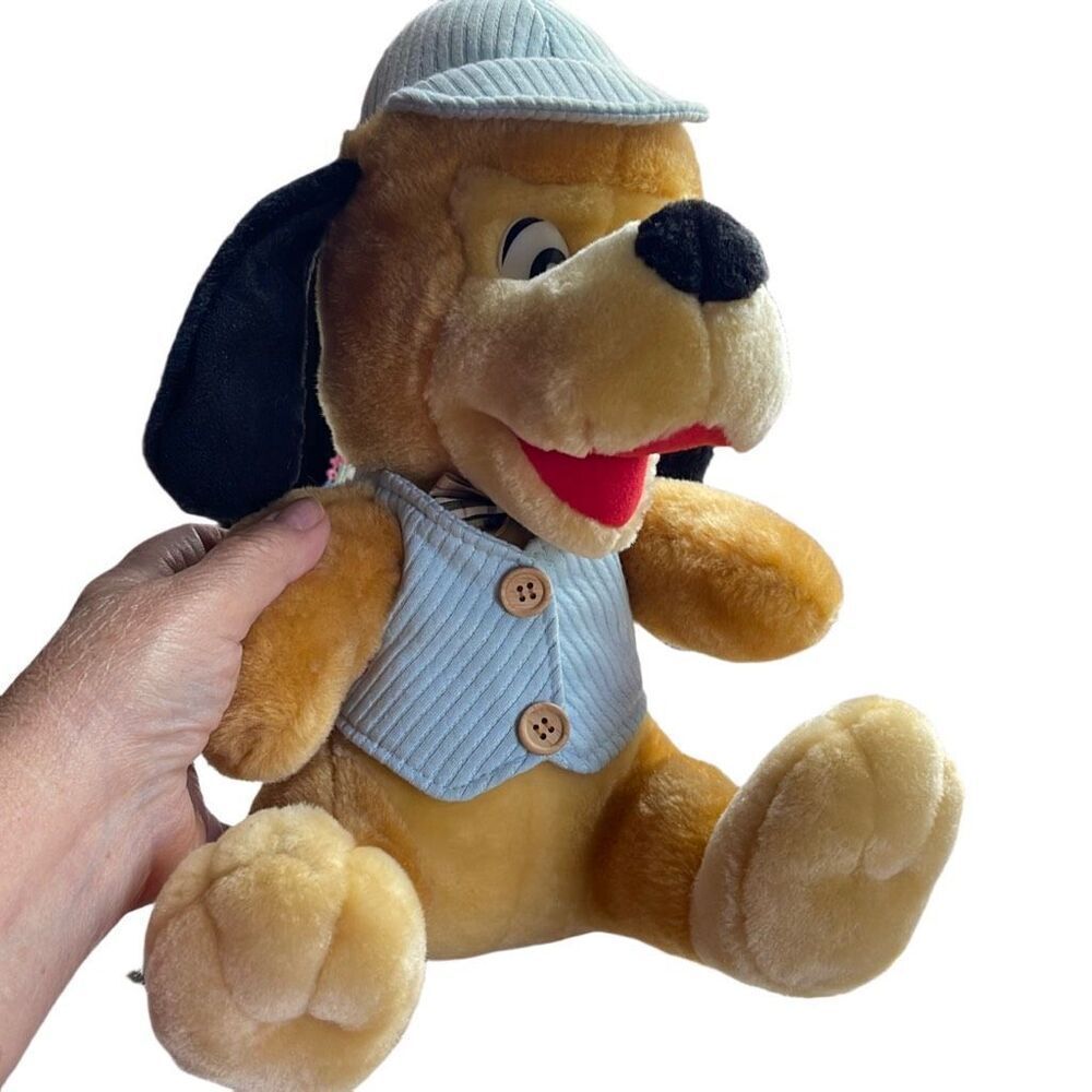 Vintage NWT 2002 King Plush dog hat vest bow tie